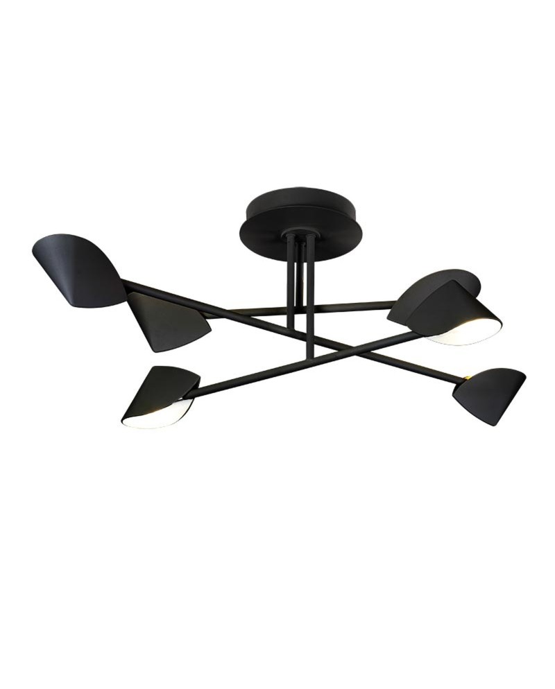 CAPUCCINA * SEMIPLAFÓN LED MEDIANO 40W